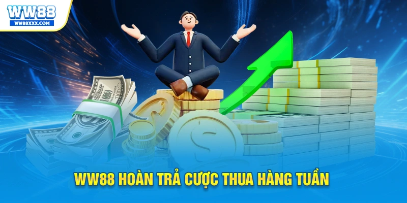 WW88 hoàn trả cược thua hàng tuần